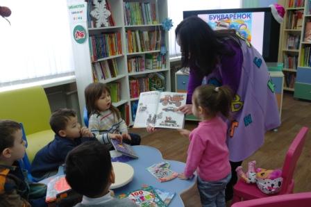 В библиотеке открылся новый проект для дошкольников