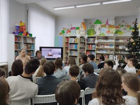 Детская библиотека приняла участие в межрегиональной видеоконференции