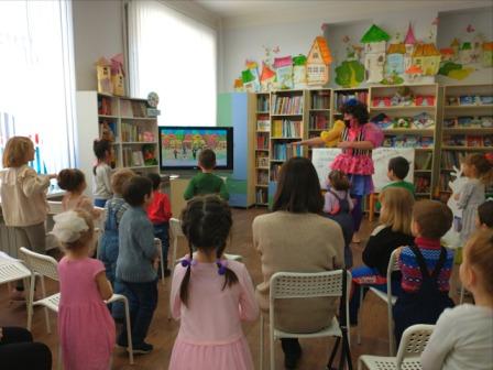 В детской библиотеке стартовали праздничные мероприятия