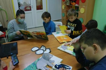 Детская библиотека в гостях у проекта «Передышка»