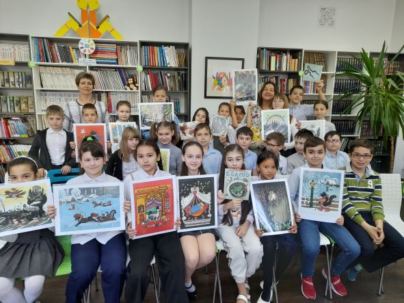 Школьники познакомились с творчеством Юрия Васнецова