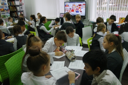 Детская библиотека приняла участие во Всероссийской олимпиаде Символы России