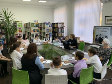 Читательская конференция в детской библиотеке