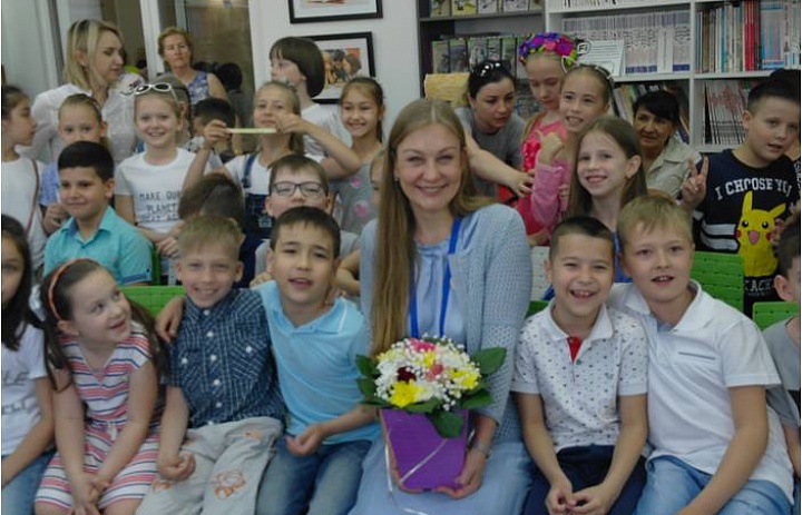 Творческие встречи с детской писательницей Анной Гончаровой