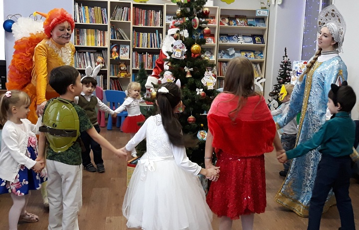 Новый Год и зимние каникулы вместе с детской библиотекой