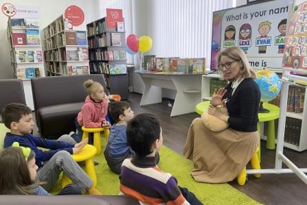 Открытие познавательных клубов в детской библиотеке
