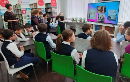 Литературный турнир в детской библиотеке