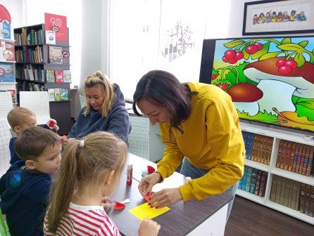 Увлекательное воскресенье в детской библиотеке