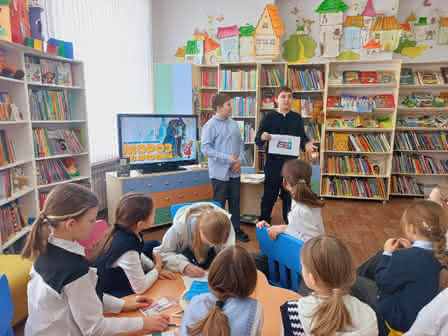 Литературный лабиринт «По следам Мороза Ивановича»