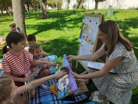 Полезная сказка на книжном пикнике